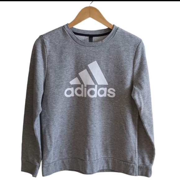 Adidas Ladies' Crewneck Fleece Sweatshirt - Picture 3 of 14